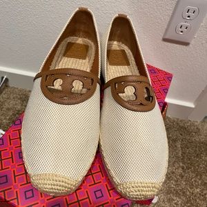 Brand new Tory Burch espadrilles
